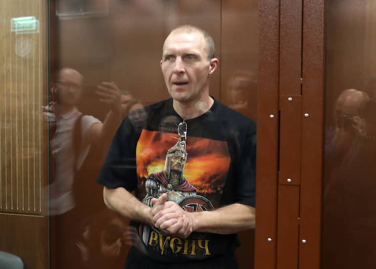 Арестованный по делу о массовых беспорядках Эдуард Малышевских