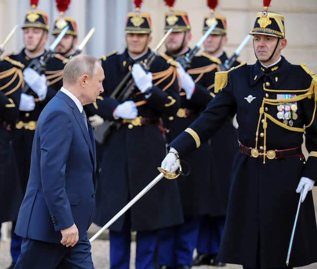 Помимо переговоров в формате «нормандской четверки» Владимир Путин провел ряд двусторонних встреч