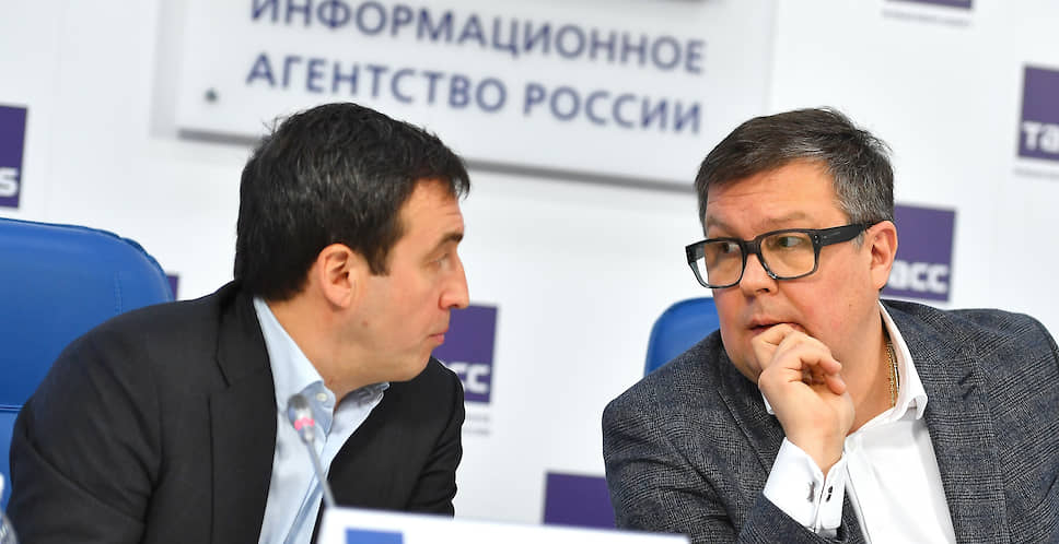 Политологи Дмитрий Гусев (слева) и Алексей Мартынов