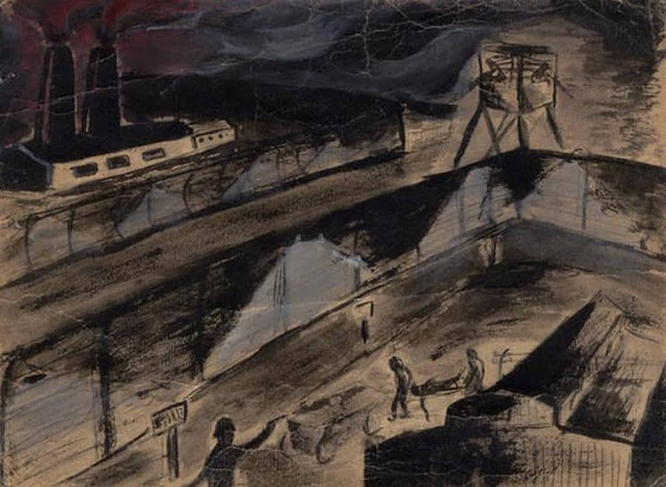 Иегуда Бэкон «Воспоминания об Освенциме. Крематорий №3» (1945 год)