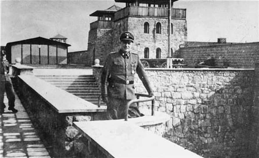 Комендант концлагеря Маутхаузен с 1939 по 1945 год штандартенфюрер СС Франц Цирайс