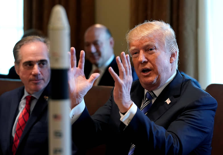 Президент США Дональд Трамп уверен, что перед его страной в космосе открываются огромные перспективы