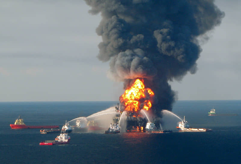 20 апреля 2010 года произошел взрыв на нефтяной платформе Deepwater Horizon в Мексиканском заливе в территориальных водах США