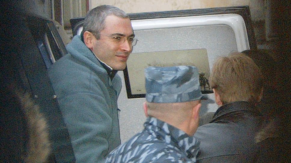 Бывший руководитель ЮКОСа Михаил Ходорковский 