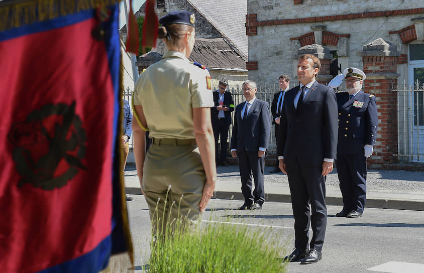 Президент Франции Эмманюэль Макрон