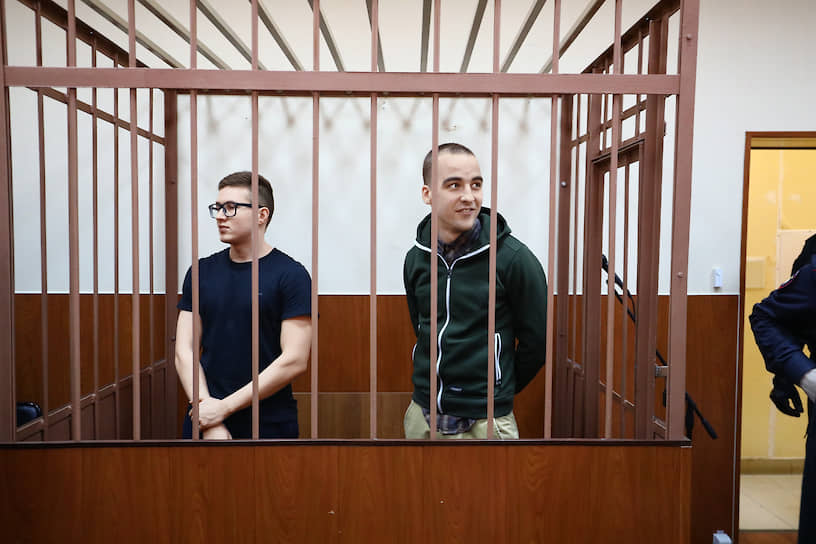 Фигуранты дела «Сети» Юлий Бояршинов (справа) и Виктор Филинков