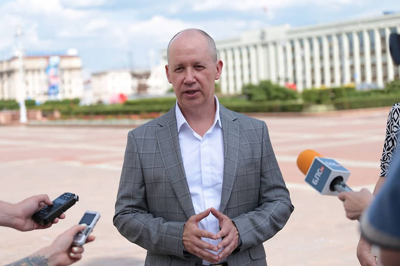Потенциальный кандидат в президенты Белоруссии Валерий Цепкало
