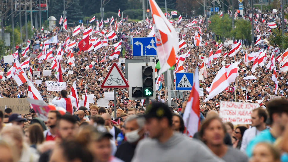 Последние данные по протестам в Белоруссии