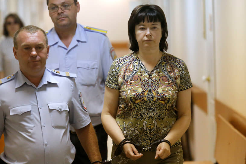 Бывшая супруга члена банды Цапков Вячеслава Цеповяза Наталья Стришняя