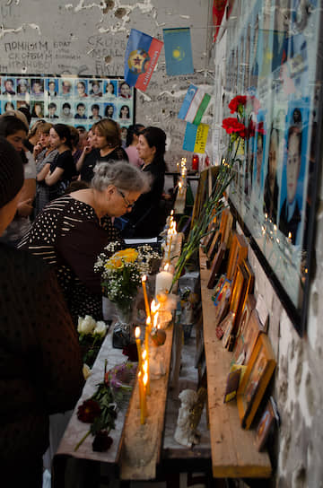 Траурные мероприятия, посвященные 16-й годовщине террористического акта в средней школе №1 в Беслане
