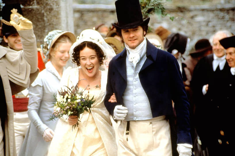 Еще большую известность Колину Ферту принесла роль мистера Дарси в телеадаптации романа Джейн Остин «Гордость и предубеждение» (1995)