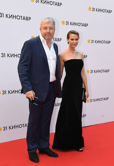 Актер Александр Робак с супругой Ольгой