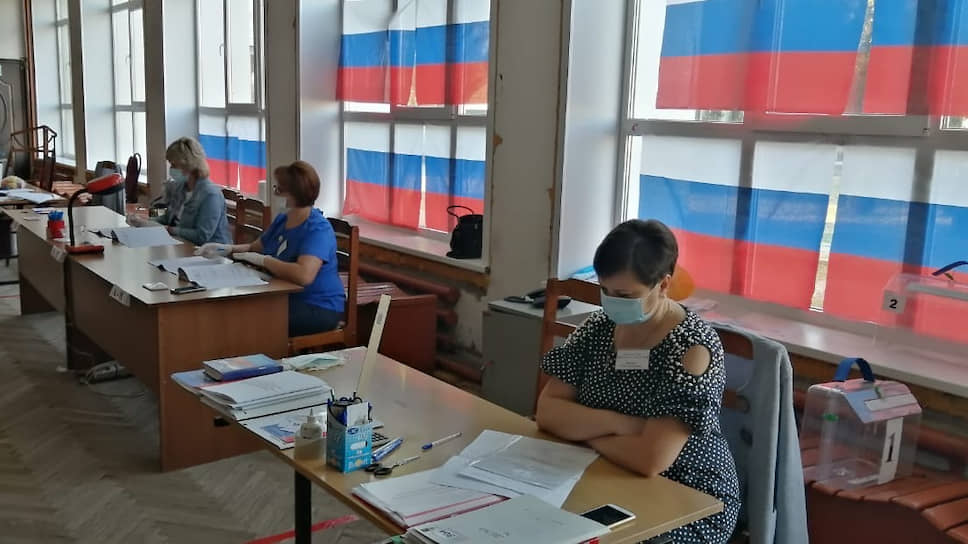 На избирательном участке в Тамбовской области