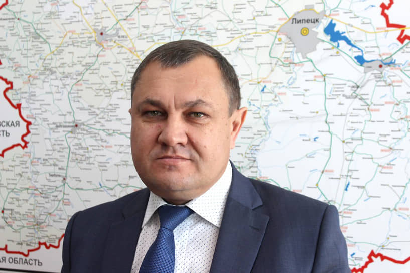 Начальник управления дорог и транспорта Липецкой области Валентин Малахов