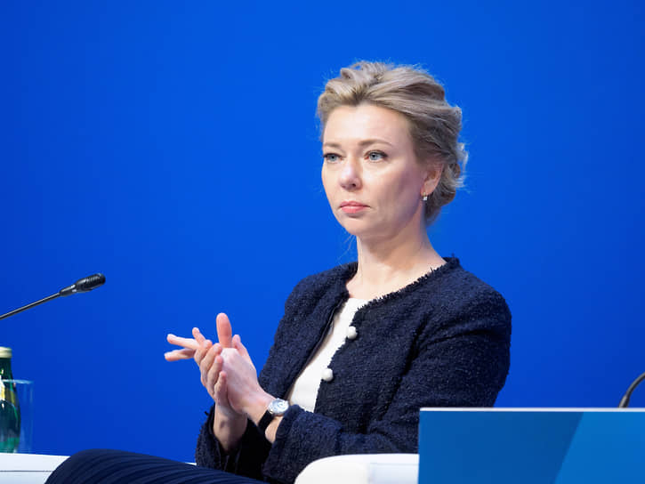 Глава компании «Газпром экспорт» Елена Бурмистрова 