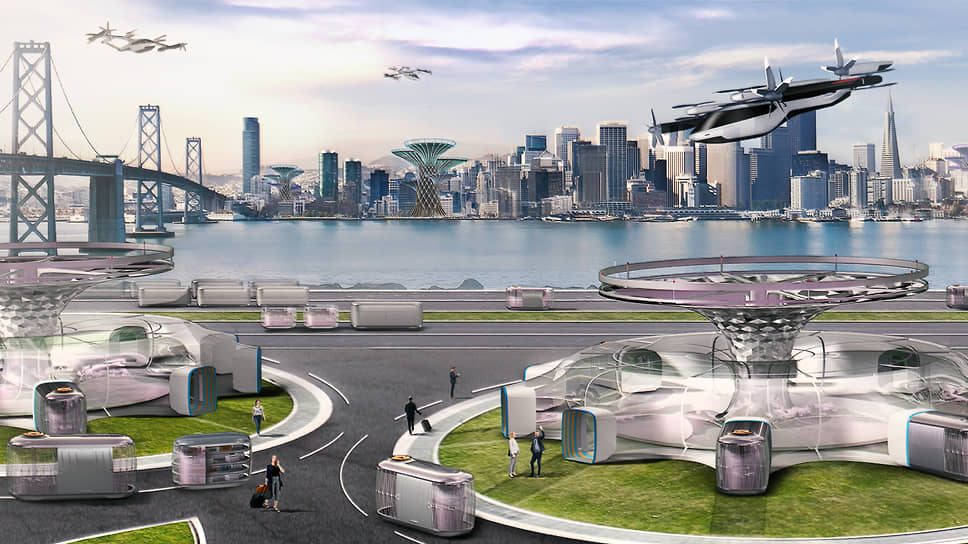Развитие частного летающего транспорта изменит и вид городов 