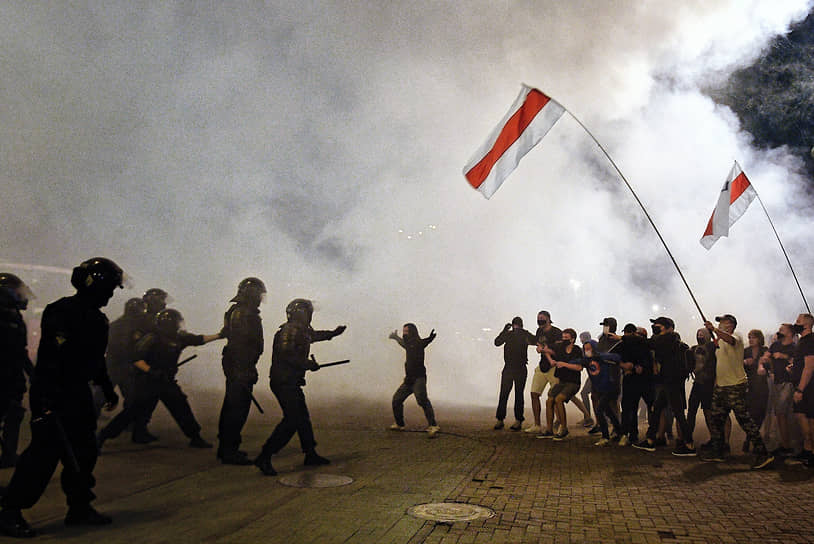Акция протеста в Белоруссии 