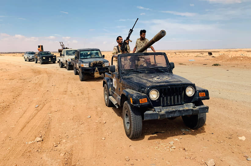 Конфликт в Ливии
&lt;br>В начале года в Ливии обострилось противостояние между Ливийской национальной армией (ЛНА) фельдмаршала Халифы Хафтара и силами Правительства национального согласия (ПНС), которые борются за власть над республикой. 6 января ЛНА взяла под контроль крупнейший порт страны Сирт, а в мае потерпела поражение от ПНС на западе Ливии, потеряв авиабазу Эль-Ватыя
&lt;br>Заметность: 4 736