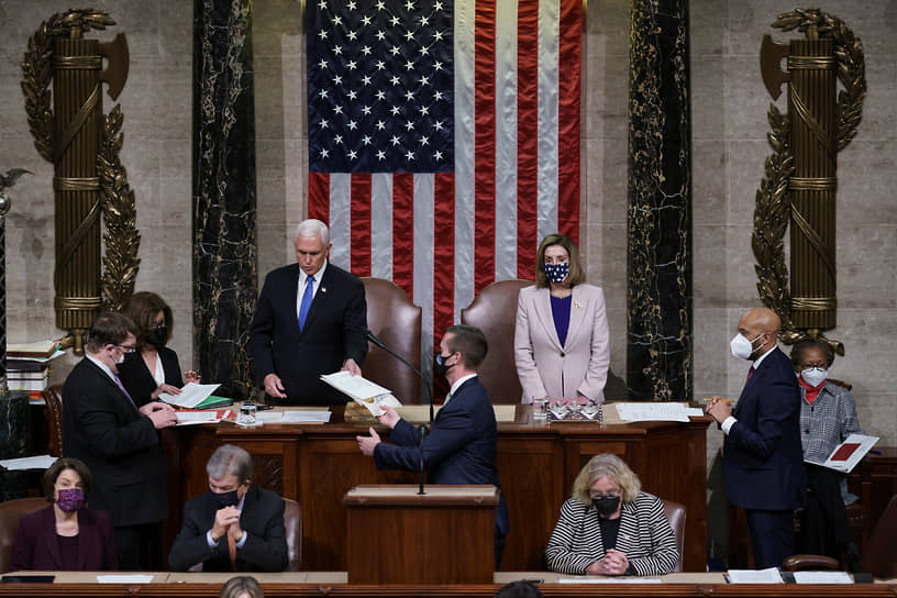 Джо Байден официально утвержден президентом США после подсчета голосов членами Конгресса
