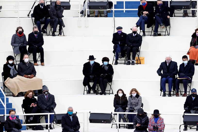 Вашингтон, США. Гости церемонии инаугурации 46-го президента Джо Байдена