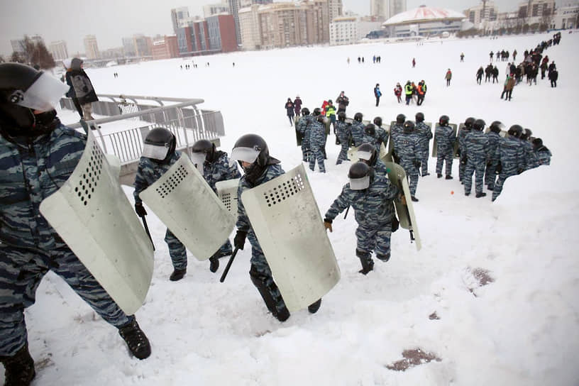 Известно о семи задержаниях в ходе акции в Екатеринбурге