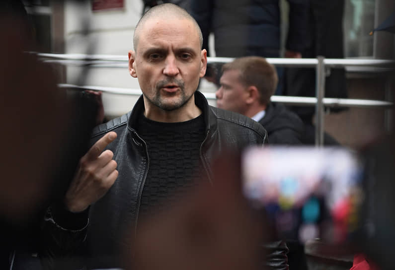 Лидер «Левого фронта» Сергей Удальцов
