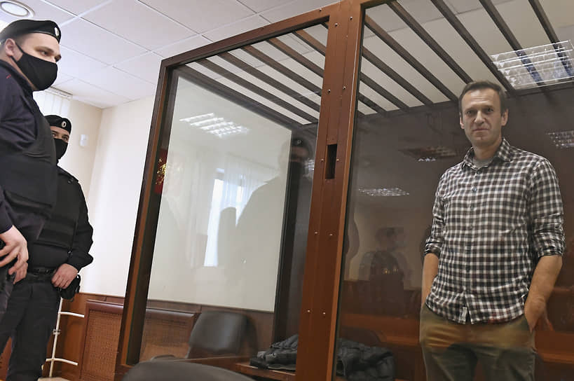 Оппозиционер Алексей Навальный