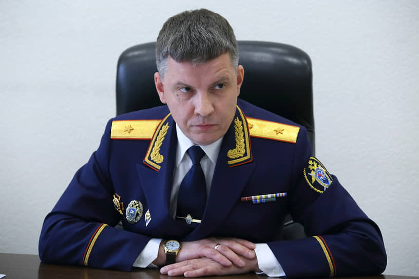 Руководитель СУ СКР по Новосибирской области Андрей Лелеко
