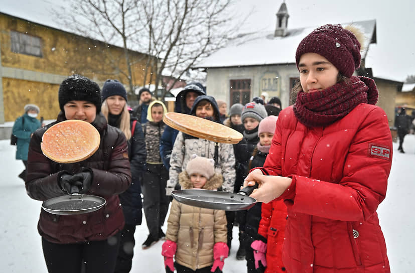 Масленица в музее-заповеднике «Горки Ленинские»