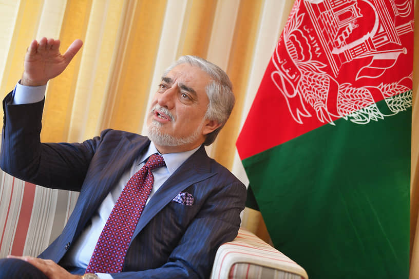 Глава Высшего совета национального примирения Афганистана Абдулла Абдулла