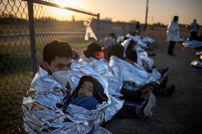 В январе в США хлынули тысячи беженцев из Мексики, Гватемалы, Гондураса и других стран