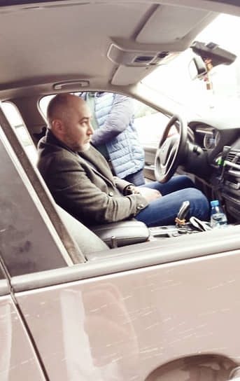 Сослан Гериев в своем BMW X5