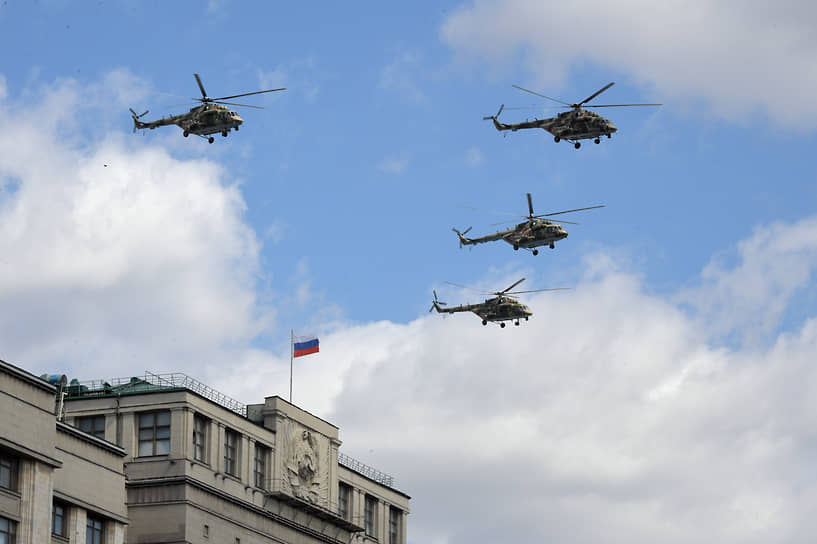 5 мая в Москве прошла репетиция воздушной части парада Победы
