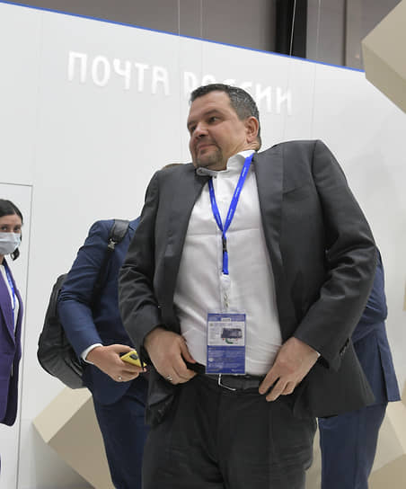 Генеральный директор АО «Почта России» Максим Акимов во время форума