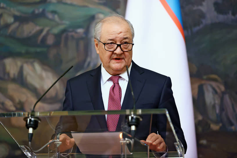 Министр иностранных дел Узбекистана Абдулазиз Камилов