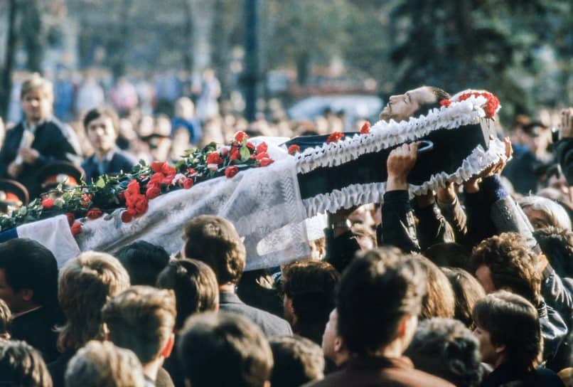 Похороны Игоря Талькова