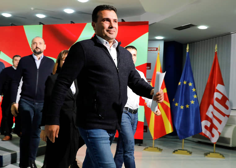 Премьер-министр Северной Македонии Зоран Заев