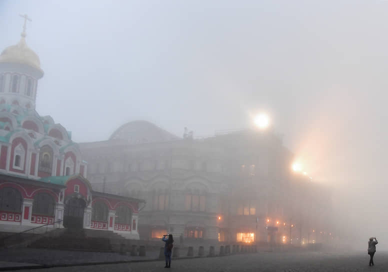 Казанский собор и ГУМ на Красной площади
