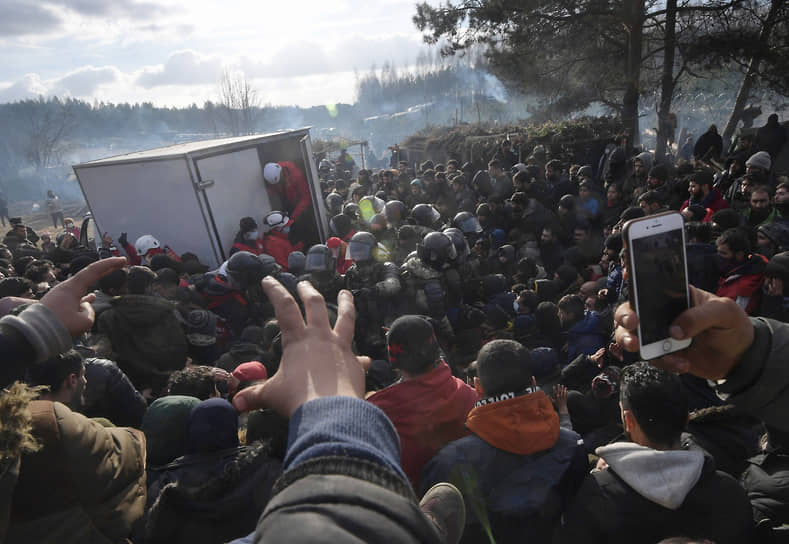 Ситуация с беженцами на белорусско-польской границе