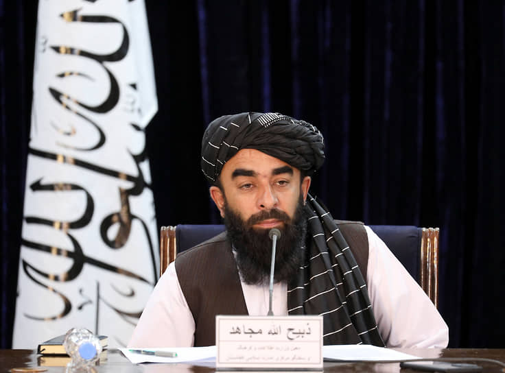 Замминистра культуры и информации Афганистана Забихулла Муджахид