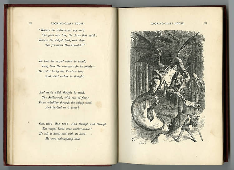 Бармаглот (Jabberwock) — герой самого известного стихотворения, входящего в сказку «Алиса в Зазеркалье». Существует теория, согласно которой чудовище внешне похоже на растущее в саду колледжа Крайстчерч так называемое дерево Пококе (его, предположительно, &lt;a href=&quot;https://www.chch.ox.ac.uk/pococke-garden&quot; target=&quot;_blank&quot; rel=&quot;nofollow&quot;> вырастил Эдвард Пококе&lt;/a>,преподававший в колледже в XVII веке иврит) 