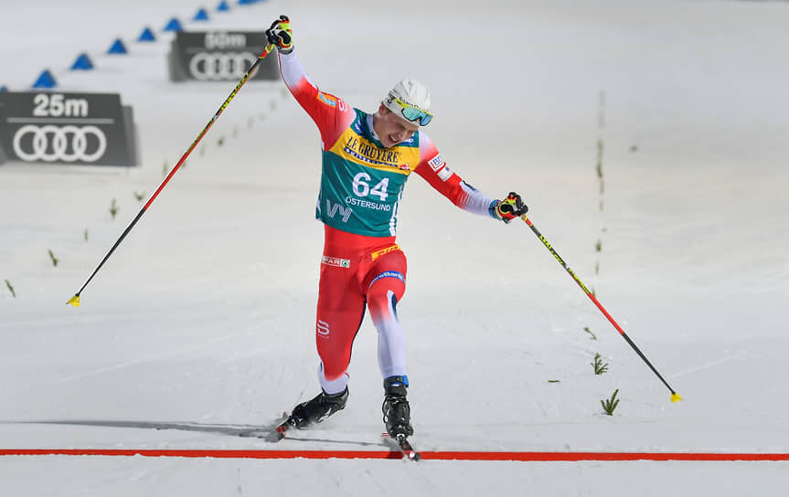 Симен Крюгер, Норвегия, лыжный спорт&lt;br>
Двукратный олимпийский чемпион 2018 года, трехкратный призер чемпионата мира 2021 года
