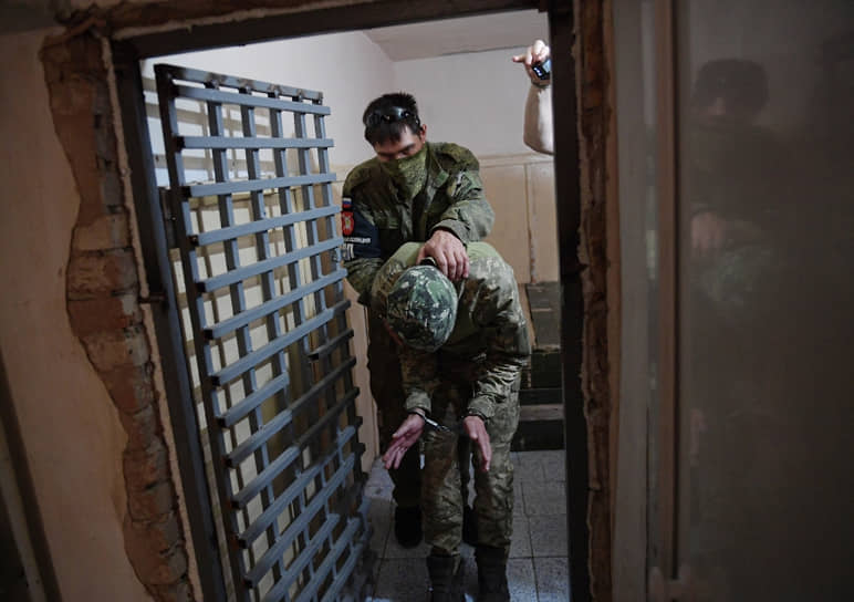 Украинский военнопленный в Запорожской области
