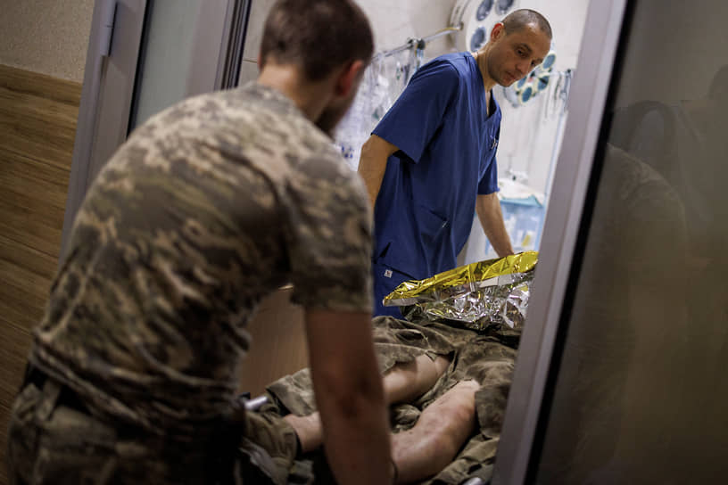 Врач военного госпиталя в Донбассе