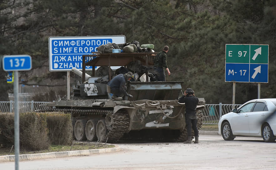 Российская военная техника в Крыму