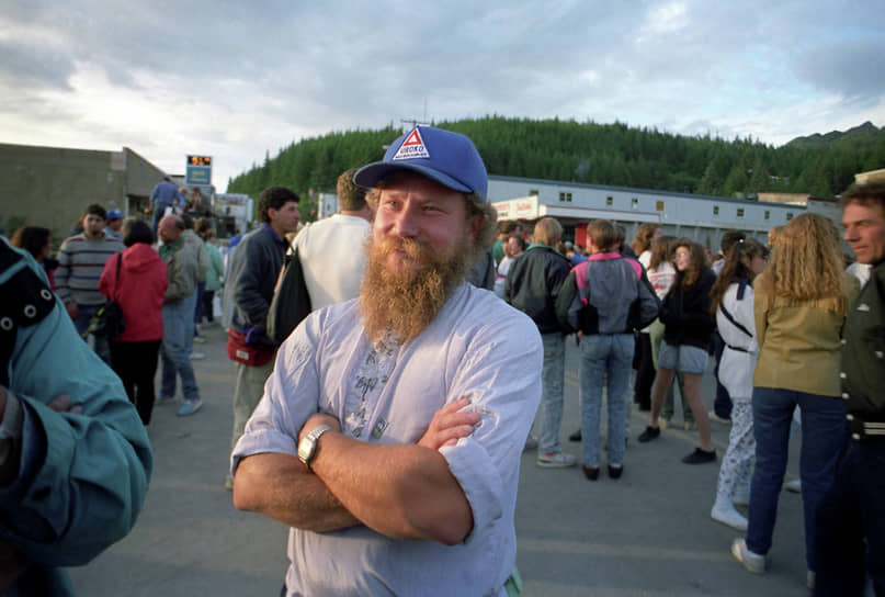 Выходец из России на праздновании 250-летия со дня открытия Аляски