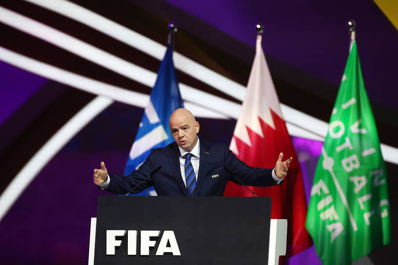 Президент FIFA Джанни Инфантино