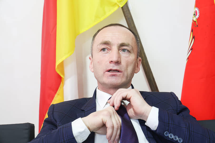 Кандидат в президенты Южной Осетии Дмитрий Тасоев