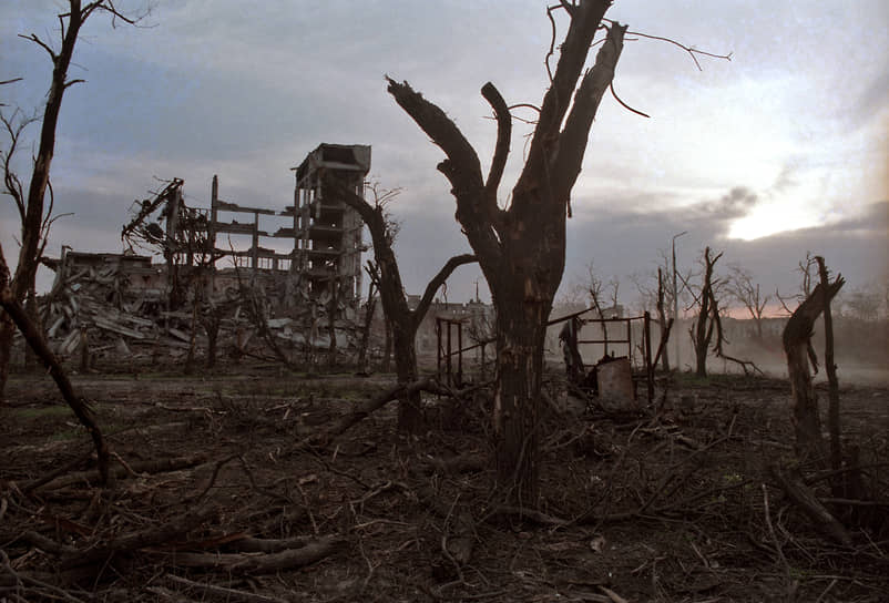 Последствия  бомбардировок Грозного, 1995 год