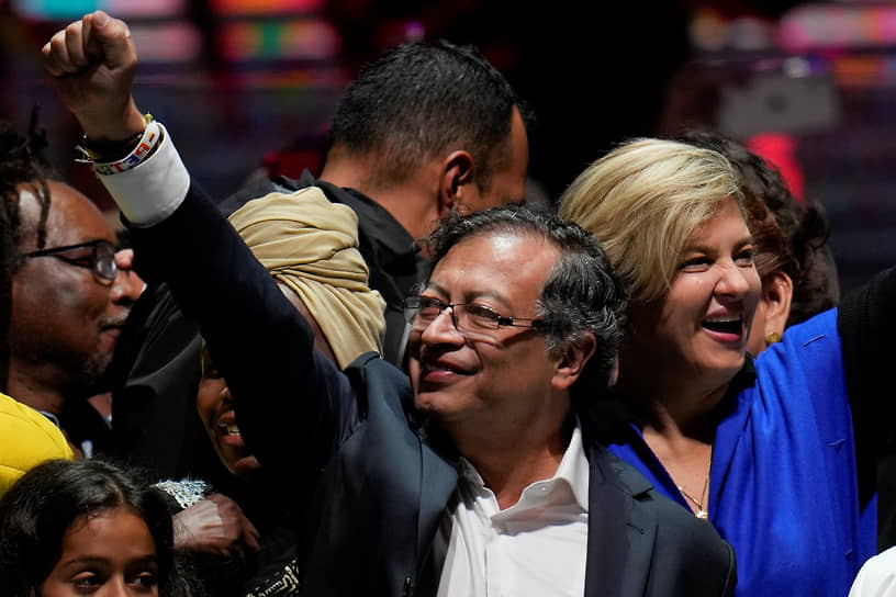 Избранный президент Колумбии Густаво Петро